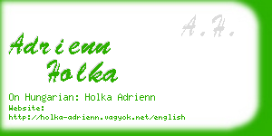 adrienn holka business card